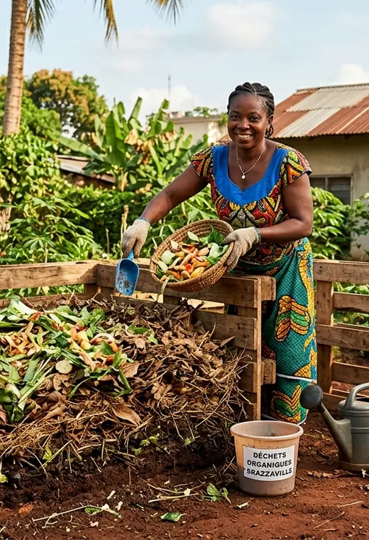 Comment créer votre propre compost à Brazzaville : guide pratique et économique